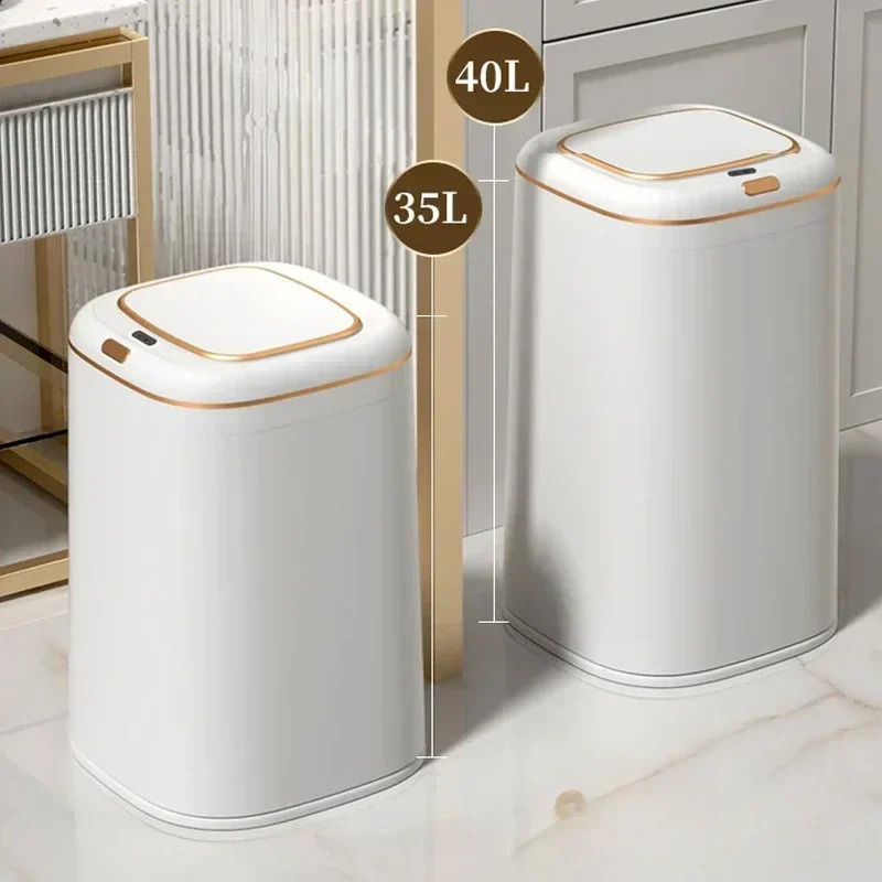Commercial Kitchen Bin - 20/35/40L Smart Mülleimer Große Kapazität Automatische