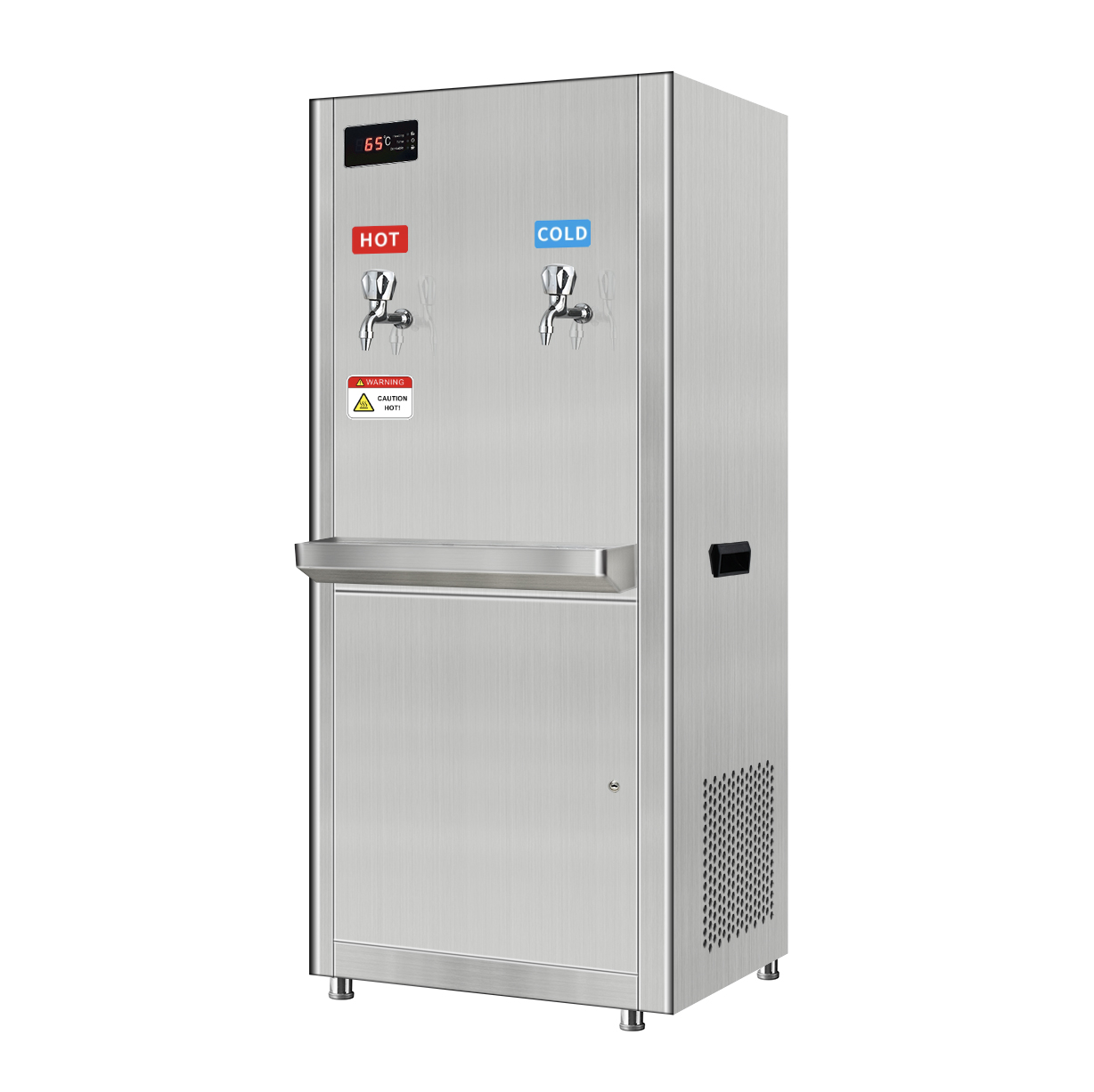 Cold Drink Dispenser - Kommerzieller Elektrischer Freistehender Trinkwasser-Kühler mit Heiß-