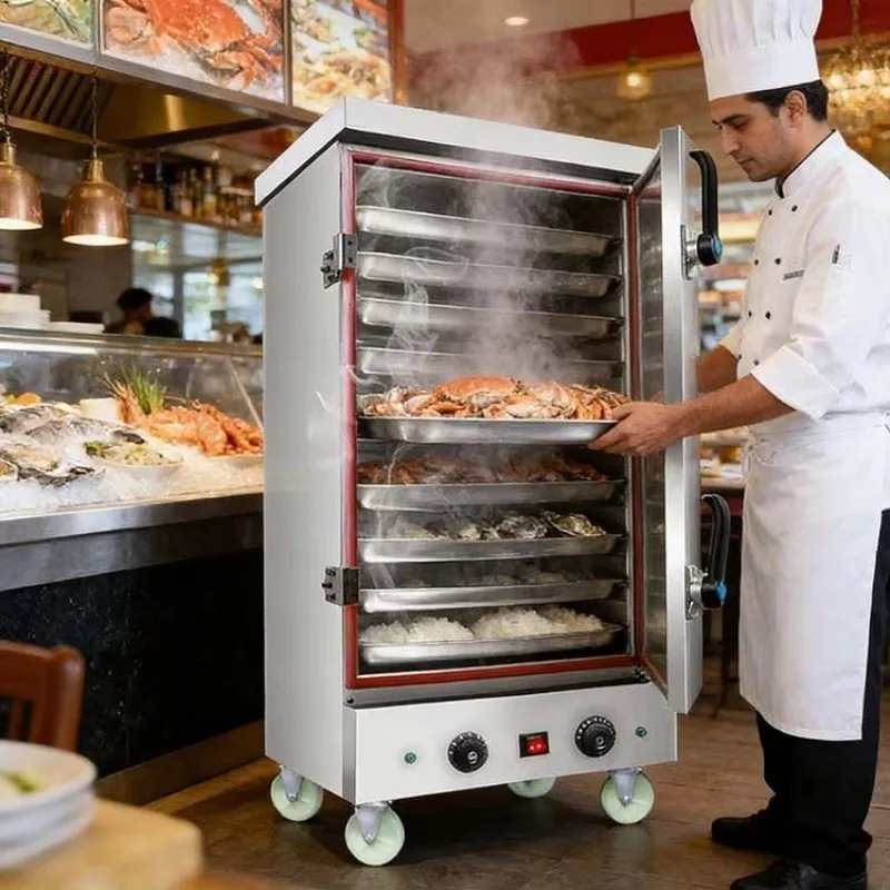 Commercial Kitchen And - Gewerbliche Küchenausrüstung Gas-Dampfgarer Industrieller Reisdampfkocher Dampfgarautomat