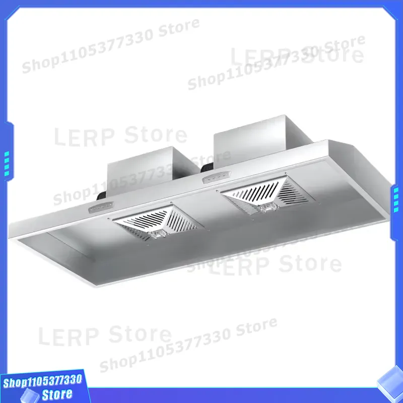 Commercial Kitchen Vent Cleaning - 1800CFM Edelstahl 304 Dunstabzugshaube ohne Kanalanschluss,