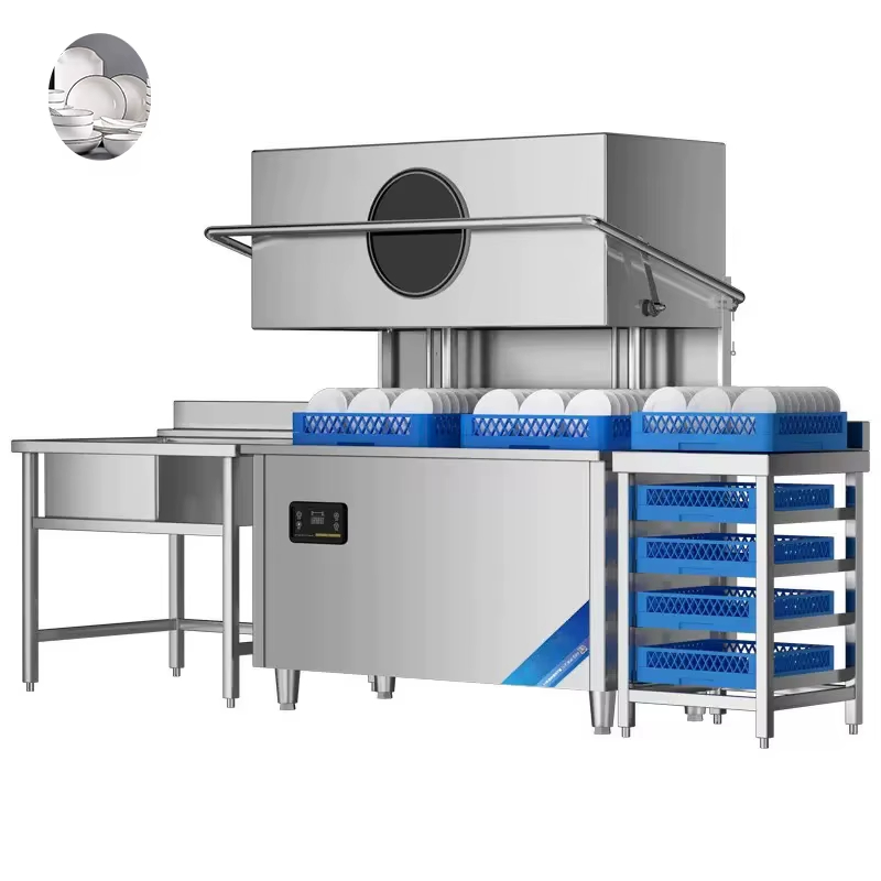 Commercial Kitchen And - Maßgefertigte Schnellzyklus-Gewerbliche Haubenspülmaschine, Industrielle Automatische Geschirrspülmaschine
