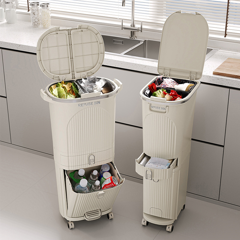 Commercial Kitchen Bin - ‌ Trittpedal-Küchenbehälter – geruchsdichtes Abfallrecycling mit