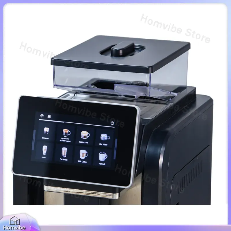 Commercial Kitchen In Home - Professionelle Touchscreen-Espressomaschine mit einstellbarer Stärke, kommerzielle