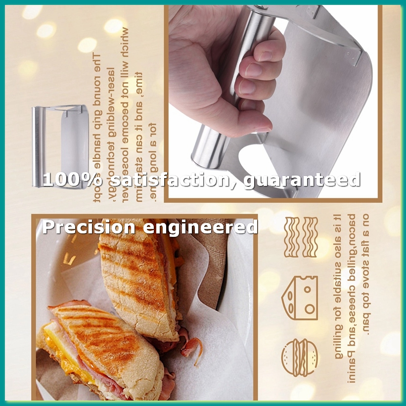 Commercial Kitchen And - Küchen-Edelstahl-Steakwaage/Speckwaage mit Griff, Schwere Grillwaage in