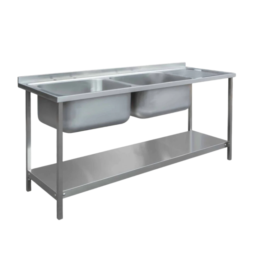 Kommerzielles Restaurant-Küche – Commercial Kitchen Double Sink Bewertung und Preis
