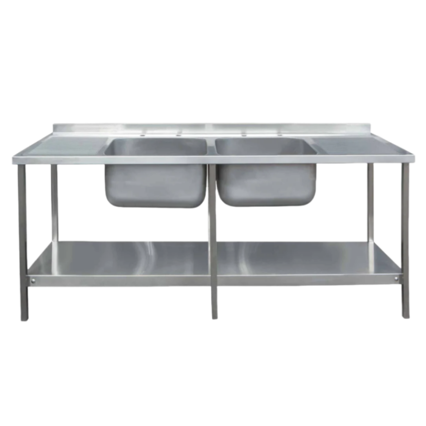 Kommerzielles Restaurant-Küche – Commercial Kitchen Double Sink Bewertung und Preis