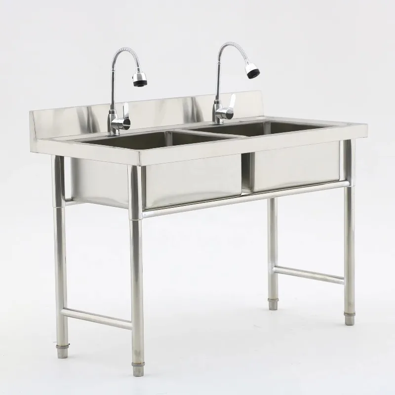 Gewerbliche Küchenausstattung  – Commercial Kitchen Double Sink Bewertung und Preis