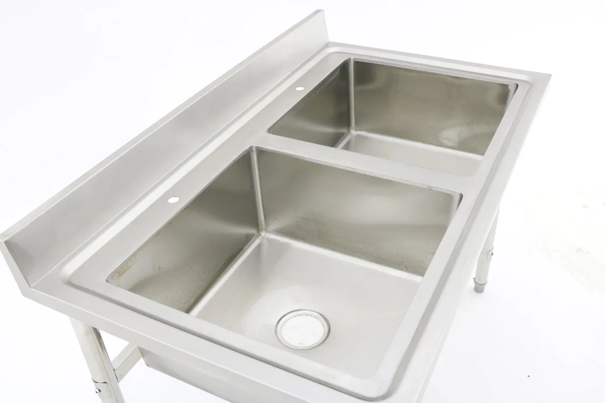 Gewerbliche Küchenausstattung  – Commercial Kitchen Double Sink Bewertung und Preis