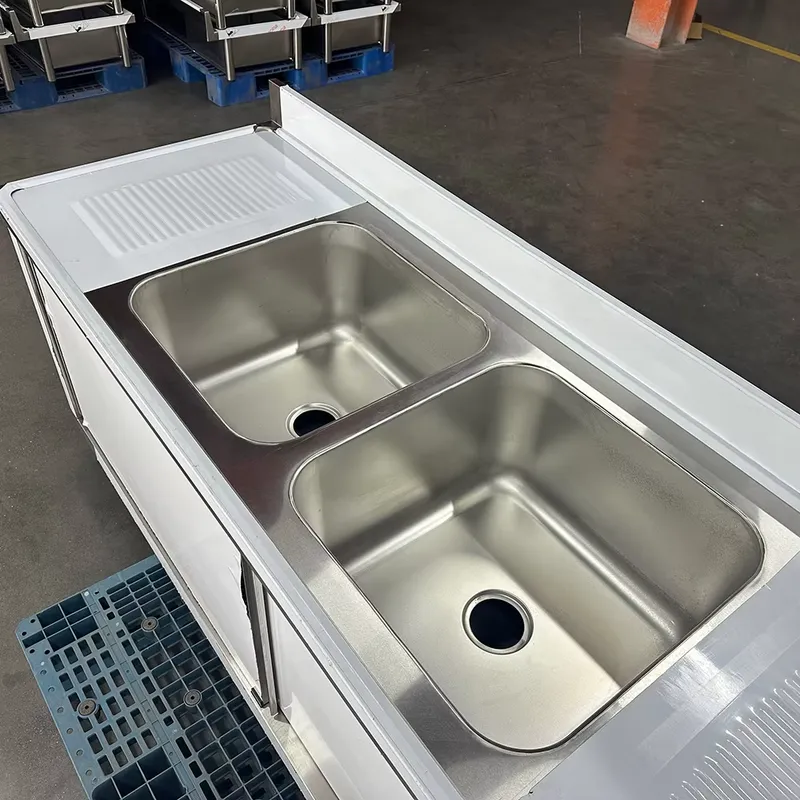 Gewerbliche Ausstattung 304 Ed – Commercial Kitchen Double Sink Bewertung und Preis