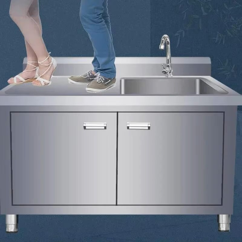 Kommerzielle Küchenspülen aus  – Commercial Kitchen Double Sink Bewertung und Preis