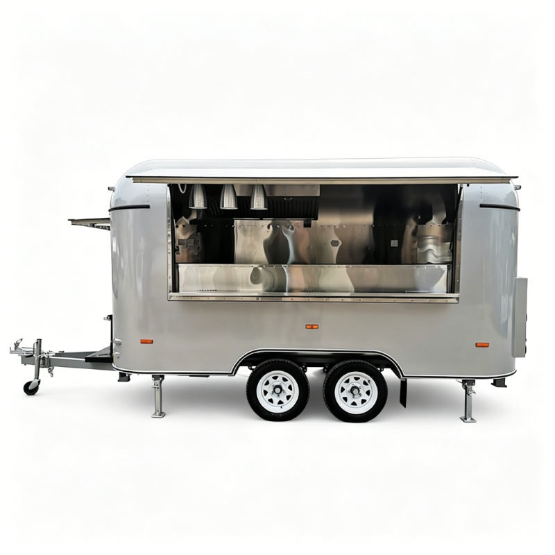 Edelstahl-Foodtrailer, mobiler – Commercial Kitchen Layouts Bewertung und Preis