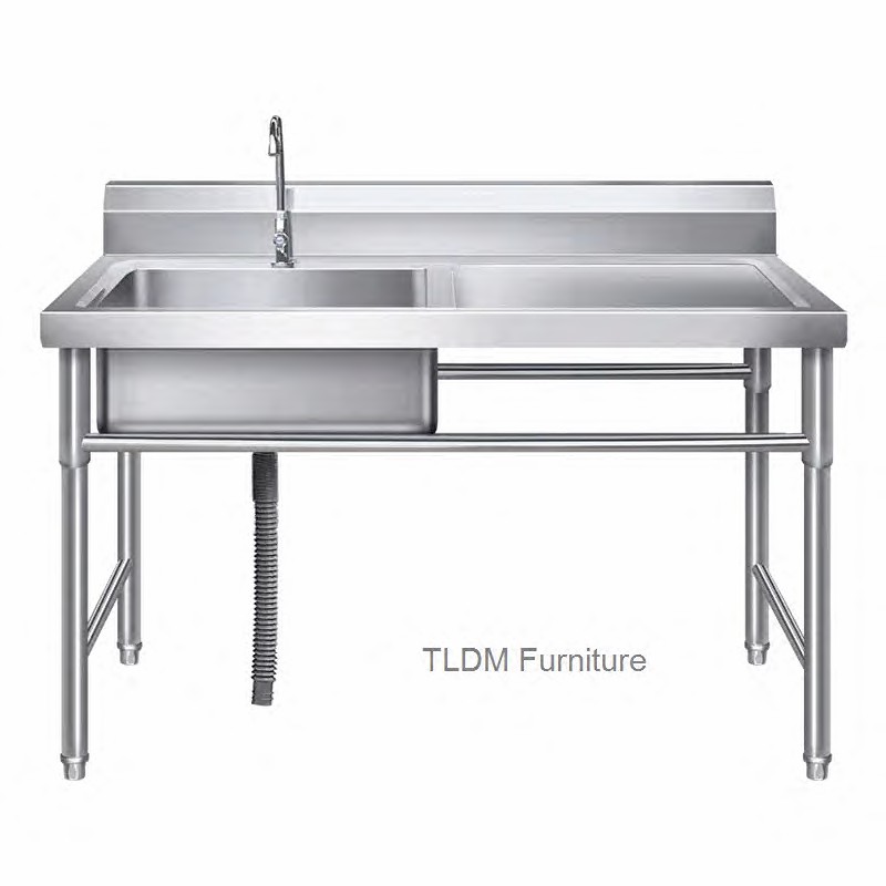 Küchenspülen für den Außenbere – Commercial Kitchen Double Sink Bewertung und Preis