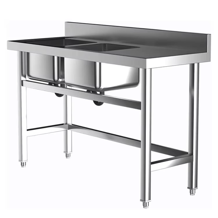 Gewerbliche Hotelküchen-Aussta – Commercial Kitchen Double Sink Bewertung und Preis