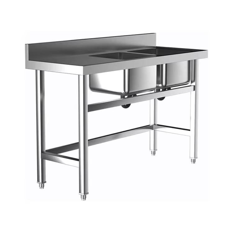 Gewerbliche Hotelküchen-Aussta – Commercial Kitchen Double Sink Bewertung und Preis