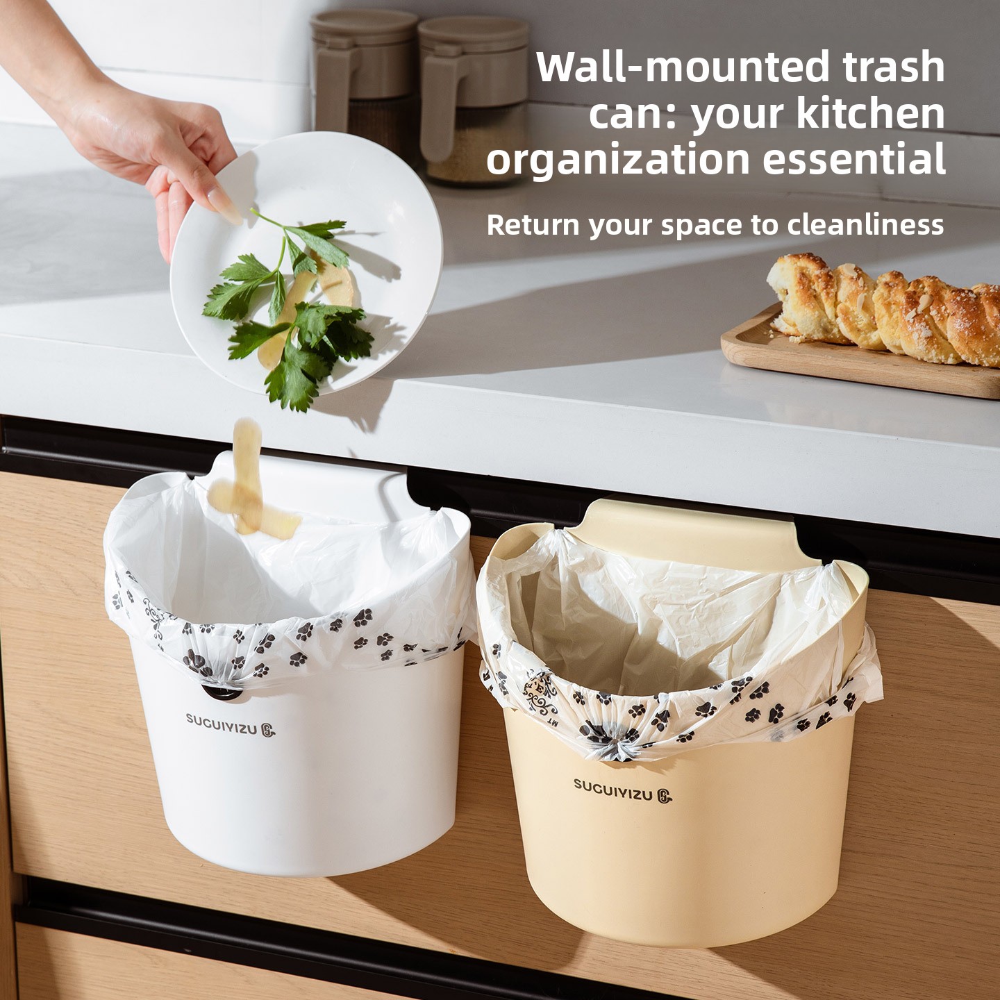 Wandmontierter Küchenabfalleim – Commercial Kitchen Bin Bewertung und Preis