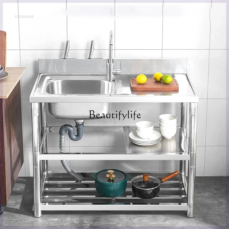 Verdickte moderne Küchenspülen – Commercial Kitchen Double Sink Bewertung und Preis