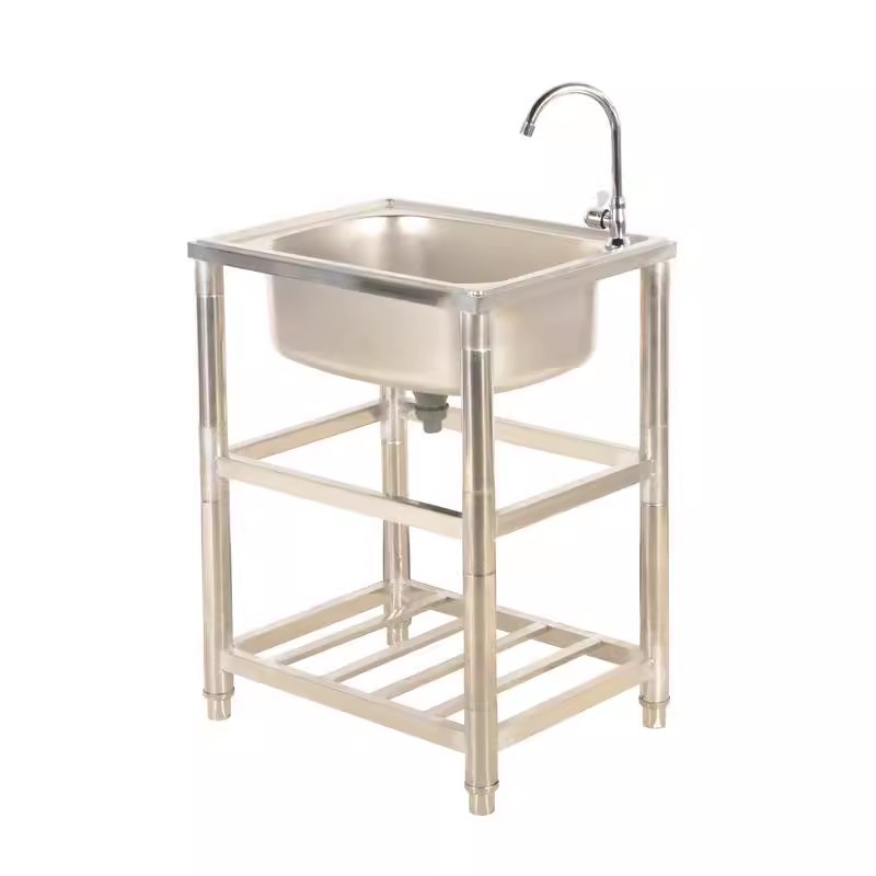 82*48*80cm Doppel-Edelstahlspü – Commercial Kitchen Double Sink Bewertung und Preis