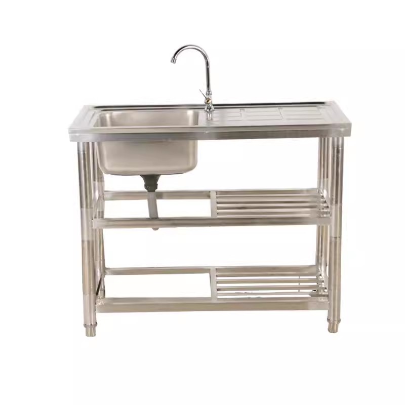 82*48*80cm Doppel-Edelstahlspü – Commercial Kitchen Double Sink Bewertung und Preis
