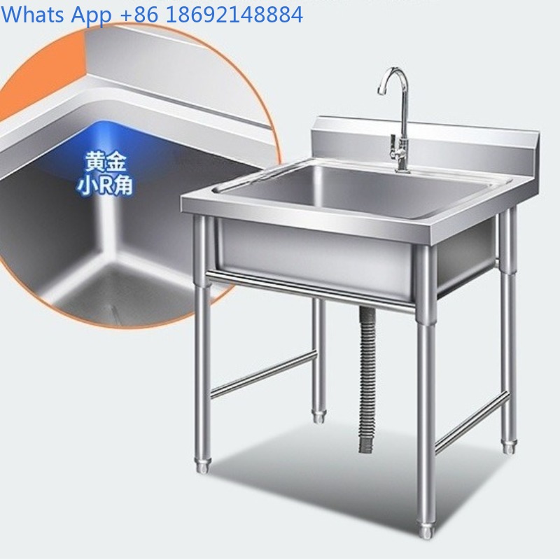 Kommerzielles Waschbecken aus  – Commercial Kitchen Double Sink Bewertung und Preis