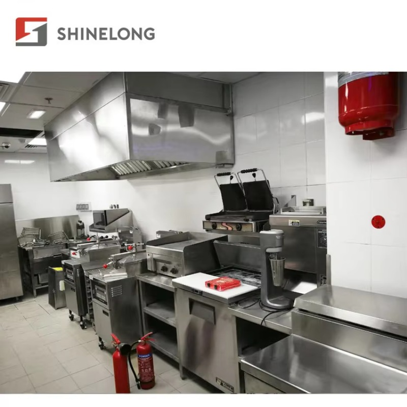 Fast Food Restaurant-Ausrüstun – Commercial Kitchen Layouts Bewertung und Preis