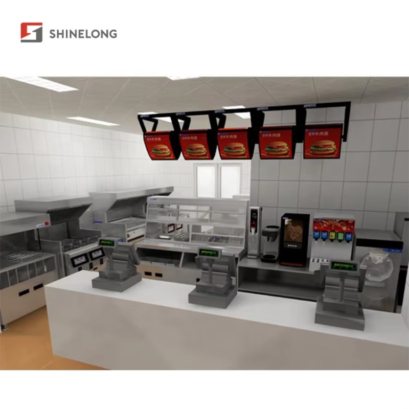 Fast Food Restaurant-Ausrüstun – Commercial Kitchen Layouts Bewertung und Preis