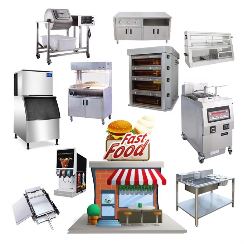Fast Food Restaurant-Ausrüstun – Commercial Kitchen Layouts Bewertung und Preis