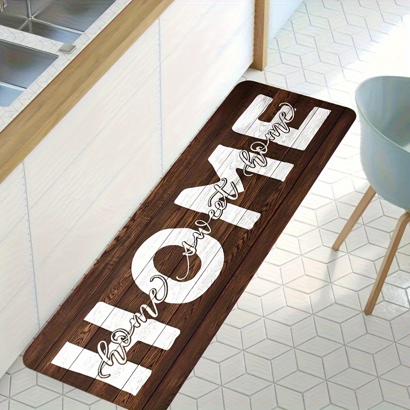 Rustikaler Küchenläufer aus Ho – Commercial Kitchen Non Slip Flooring Bewertung und Preis