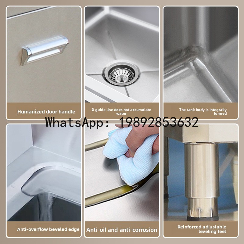 CZ Moderner, minimalistischer  – Commercial Kitchen Double Sink Bewertung und Preis
