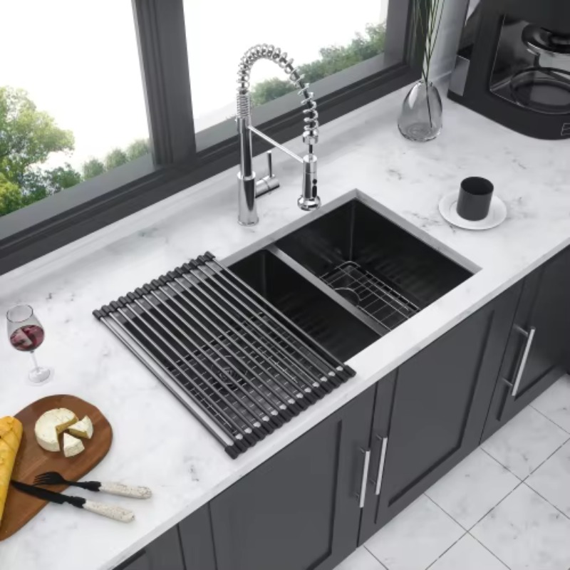 ATV Moderne Große Doppelbecken – Commercial Kitchen Double Sink Bewertung und Preis