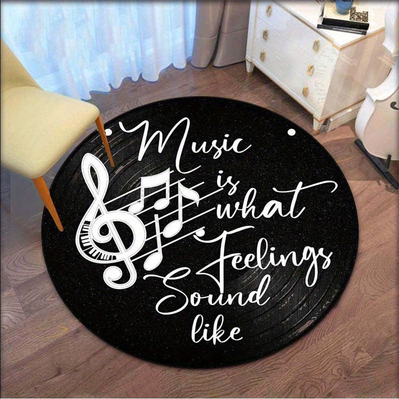 Runder Teppich mit Musik-Vinyl – Commercial Kitchen Vinyl Bewertung und Preis