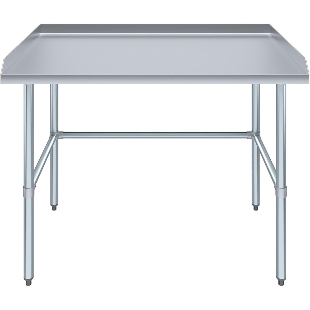 Kommerzieller Arbeitstisch mit – Commercial Kitchen Backsplash Bewertung und Preis