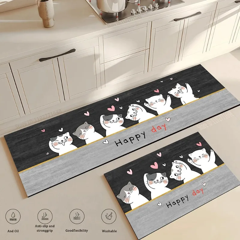 Katze Küche Ecke Lange Boden M – Commercial Kitchen Vinyl Bewertung und Preis